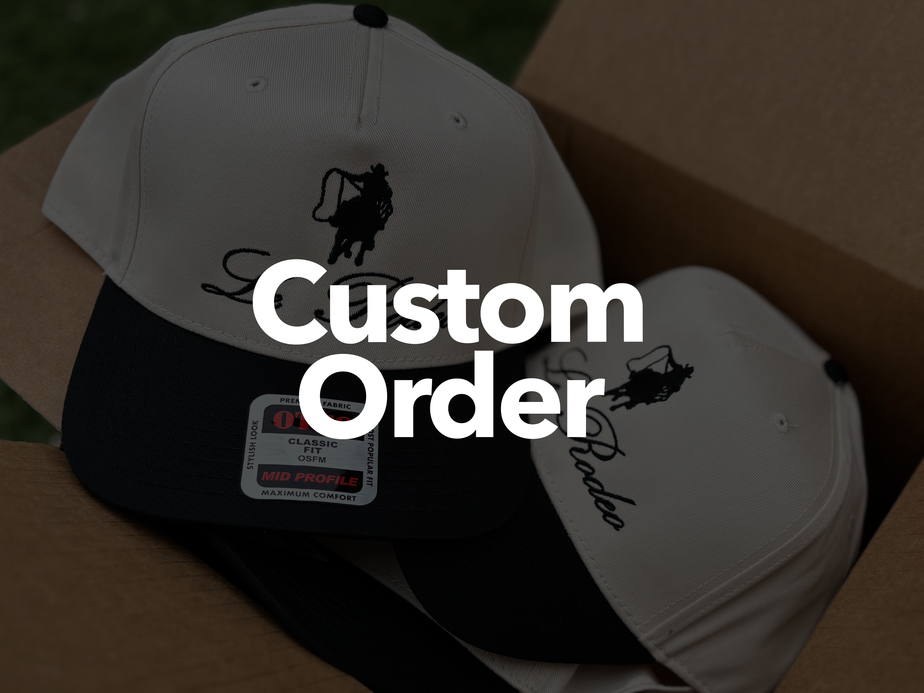 CUSTOM Embroidered Dad Hat