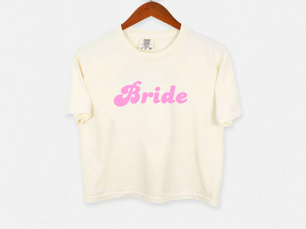 Bride Custom Crop Top - view 2