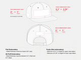 Font Sports Team Embroidered Snapback Hat - view 6