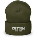 Cuffed Embroidered Beanie - view 5