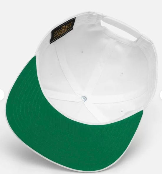 Upside Down Sports Team Custom Snapback Hat - view 4