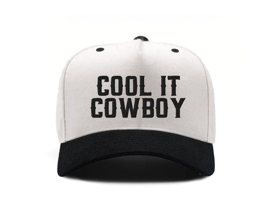 Cool Cowboy Embroidered Trucker Hat - PayRespects