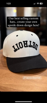 Upside Down Embroidered Hat - view 6