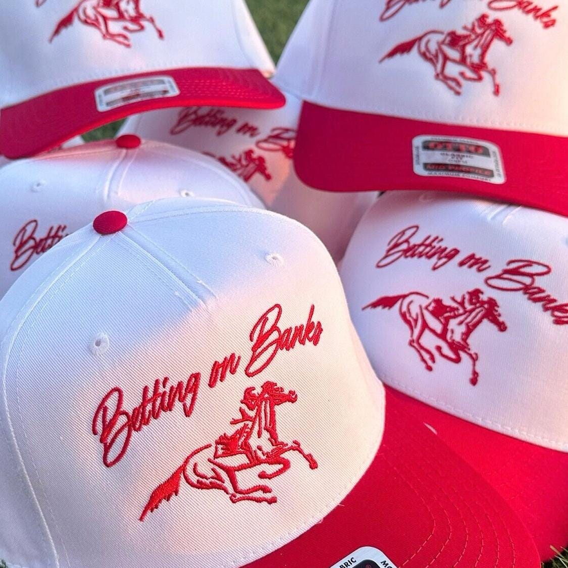 Tone Embroidered Trucker Hat - view 8