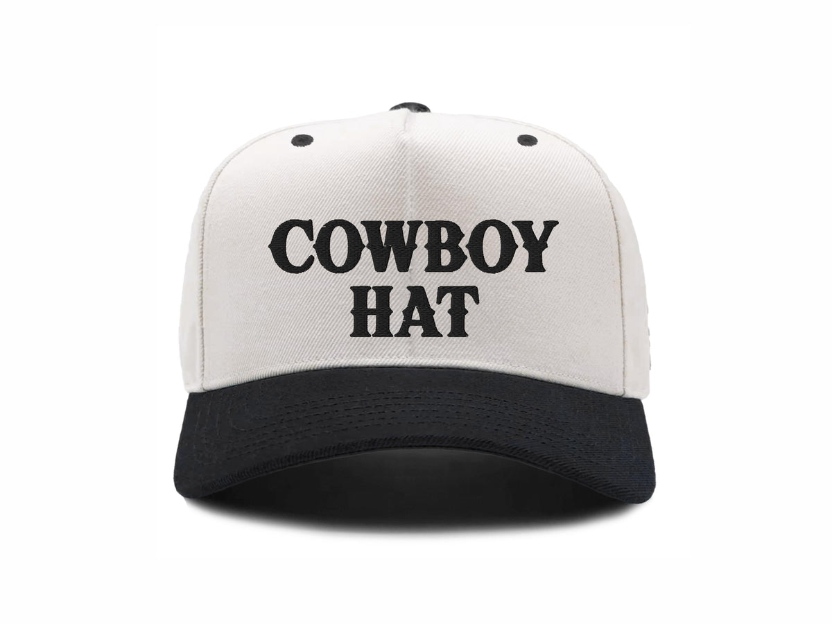 Cowboy Embroidered Trucker Hat - PayRespects