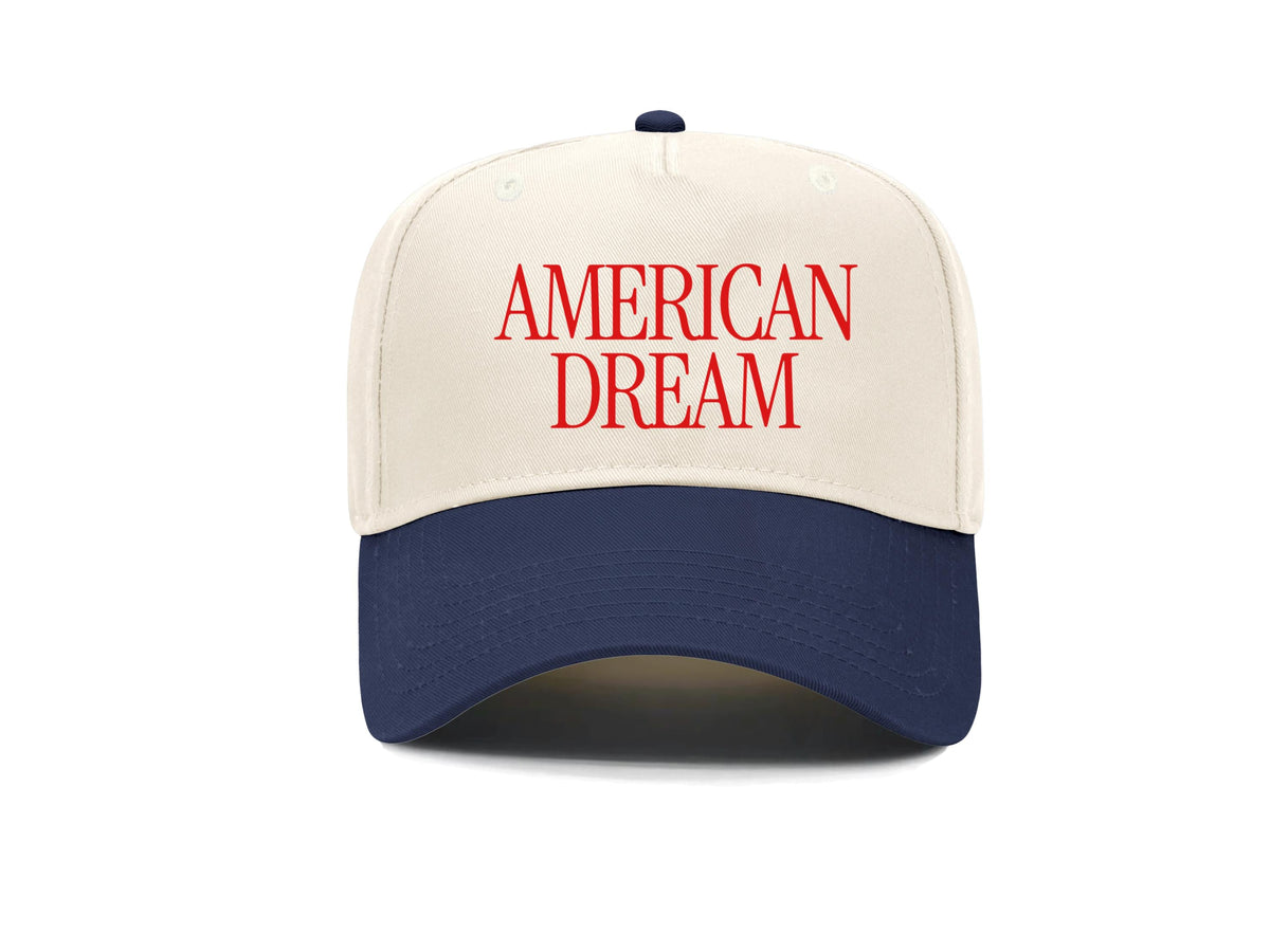 American Dream Embroidered Snapback Hat - PayRespects