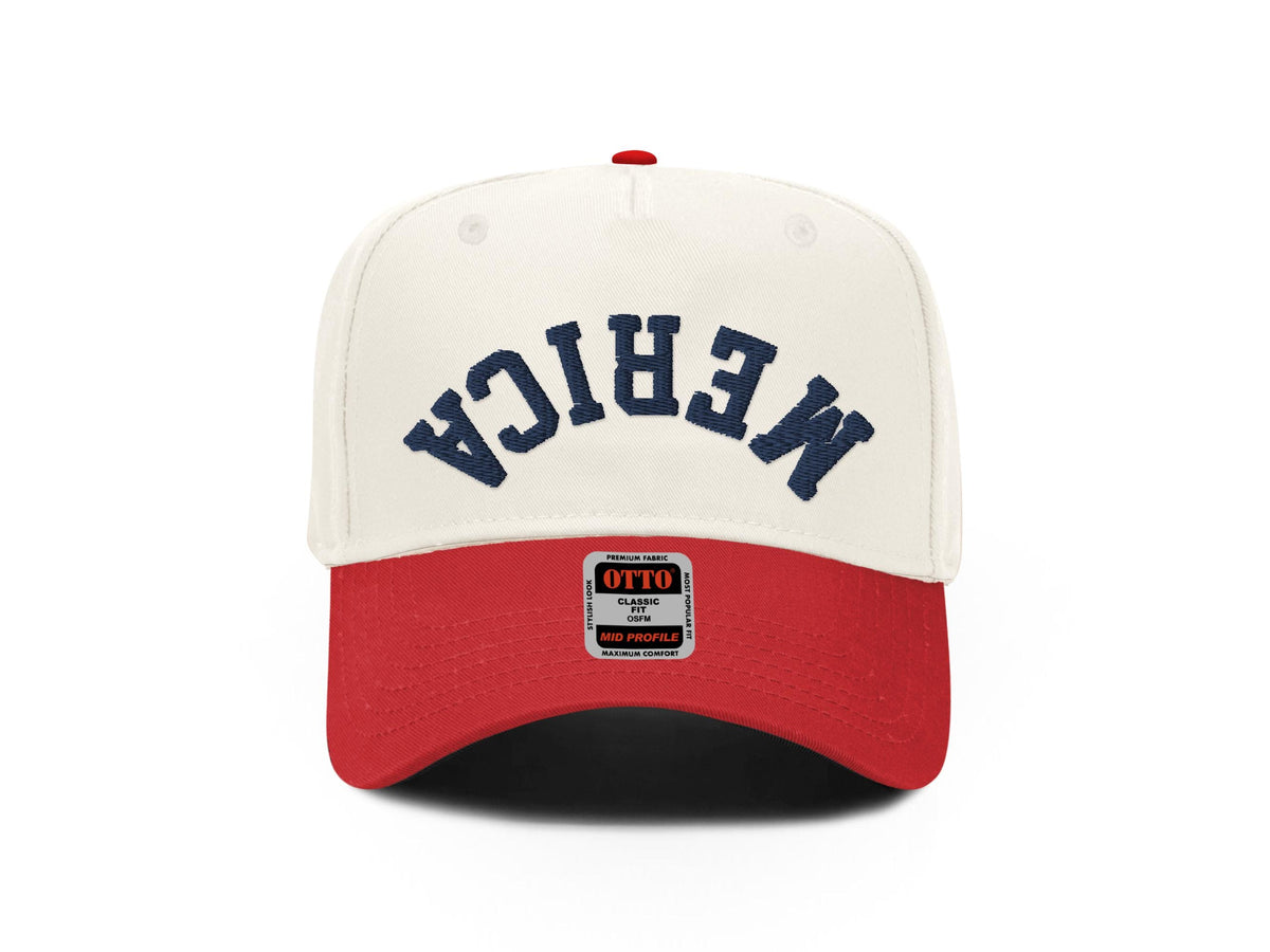 America Upside Vintage Trucker Hat - view 4