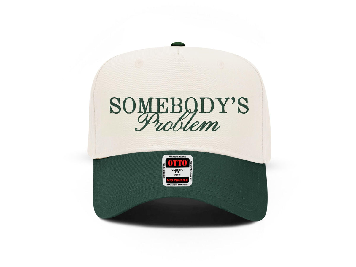 Somebody's Problem Embroidered Trucker Hat - PayRespects