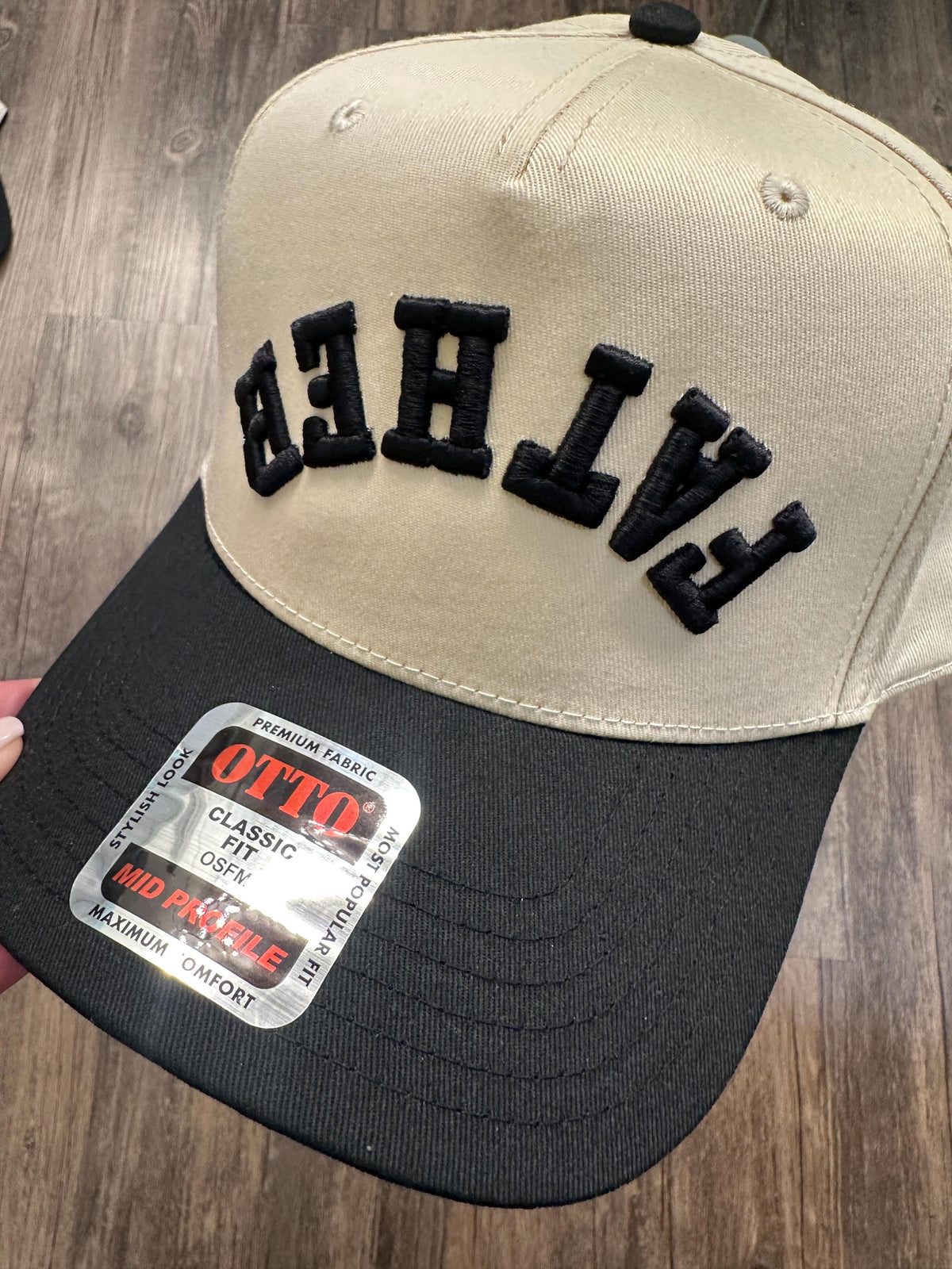 Tone Upside Down Sports Team Embroidered Hat - view 7