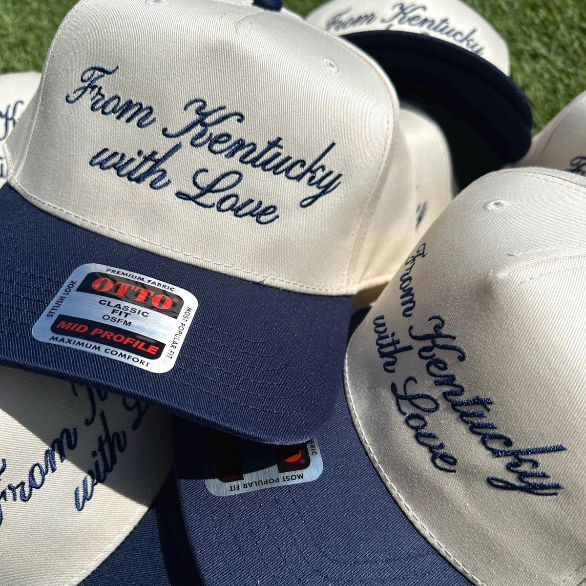 Monochrome Wedding Embroidered Trucker Hat - view 2