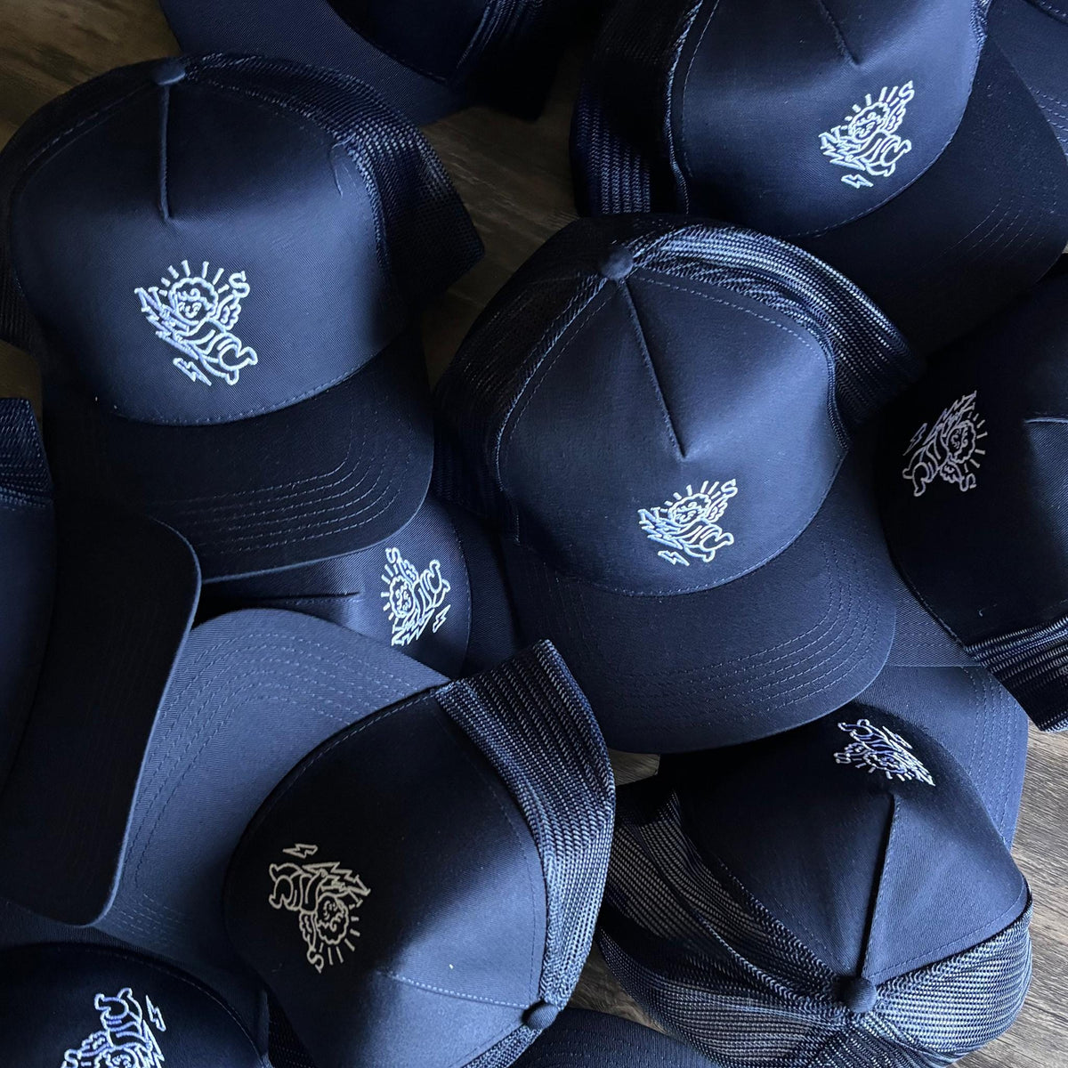 Bulk Wedding Custom Logo Trucker Hat - view 7