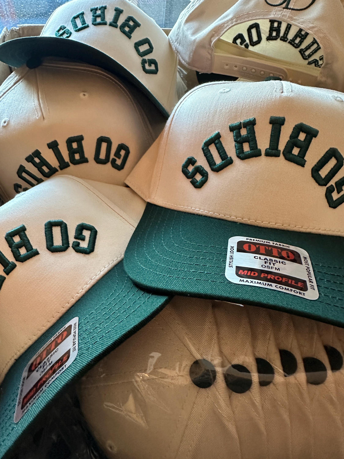 Upside Down Sports Team Embroidered Hat - view 2