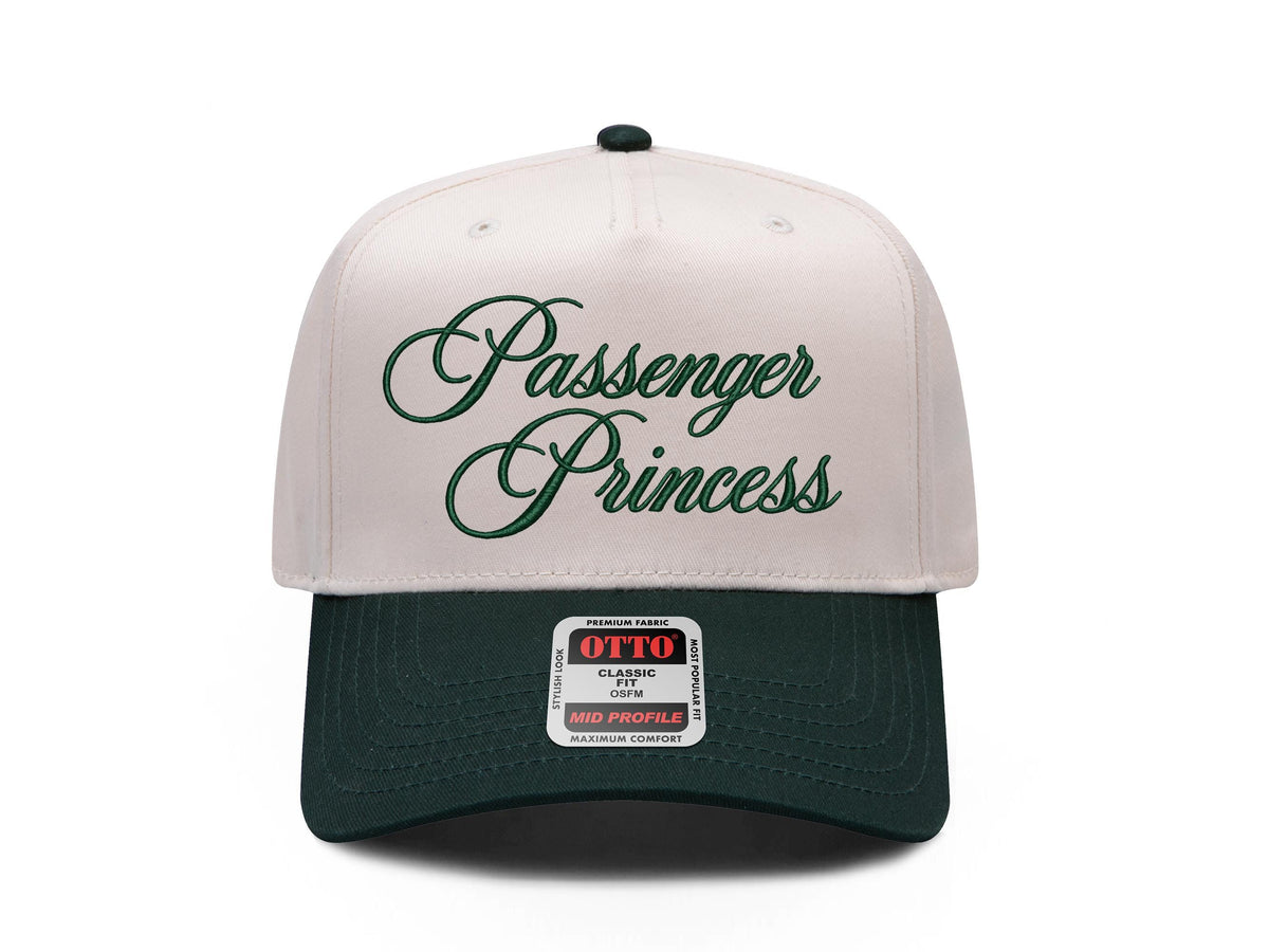 Passenger Princess Hat: Two Tone Green Snapback - PayRespects
