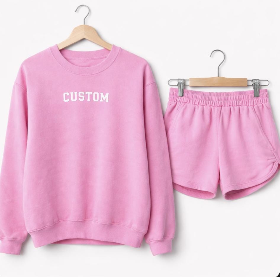 Bridesmaid Embroidered Lounge Set - view 10