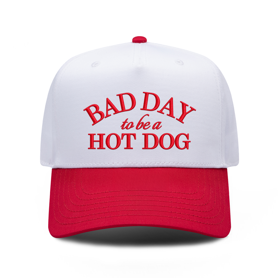 Bad Day to Be a Hot Dog Embroidered Hat