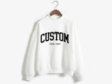 Custom Monogram Mockneck Sweatshirt - view or guide 6