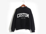 Custom Monogram Mockneck Sweatshirt - view or guide 8
