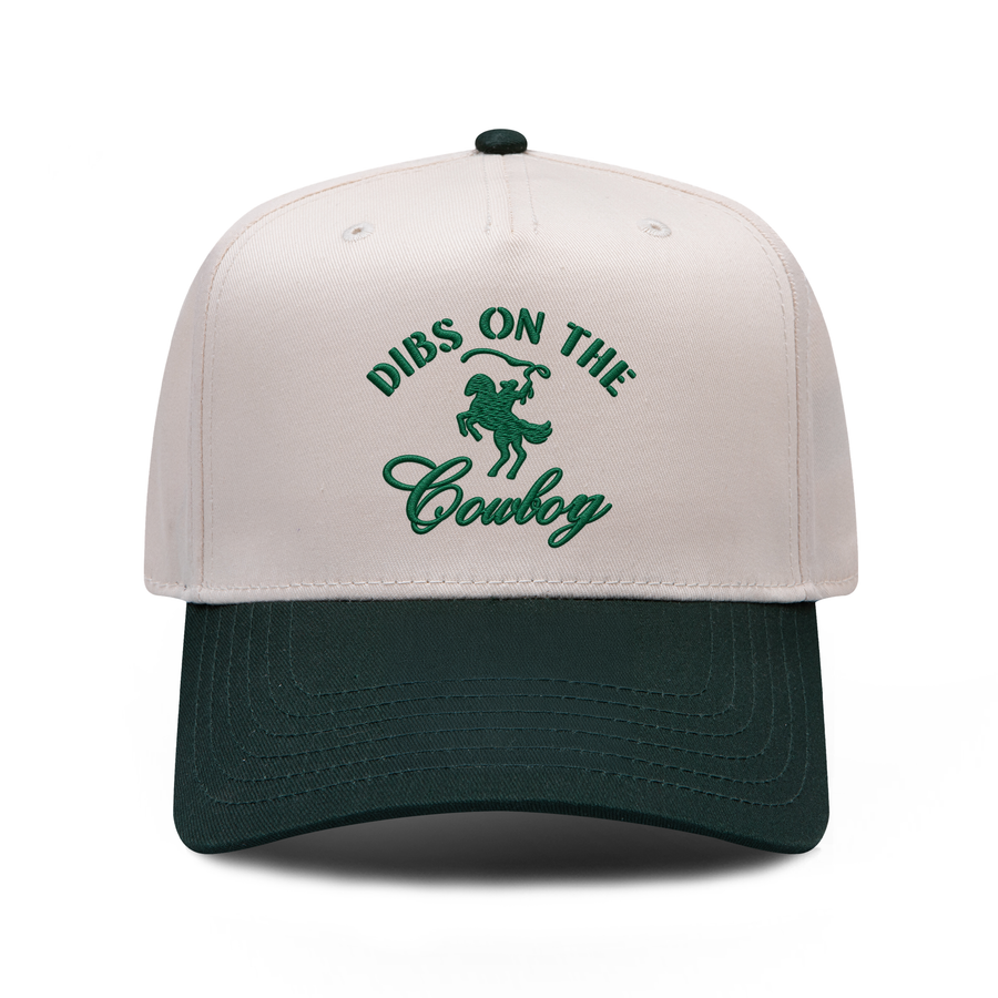 Dibs on the Cowboy Embroidered Hat