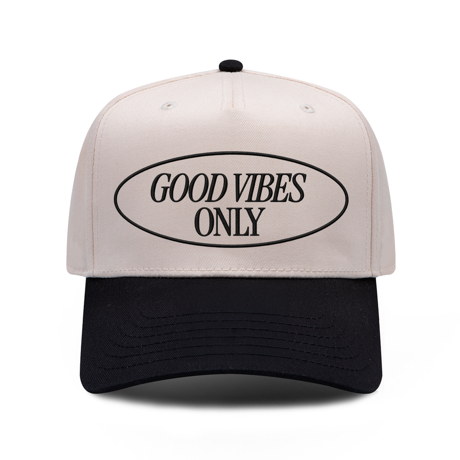 Good Vibes Only Embroidered Hat
