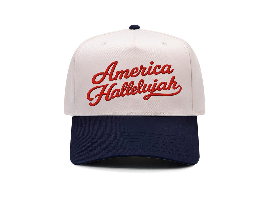 America Hallelujah hat detail view