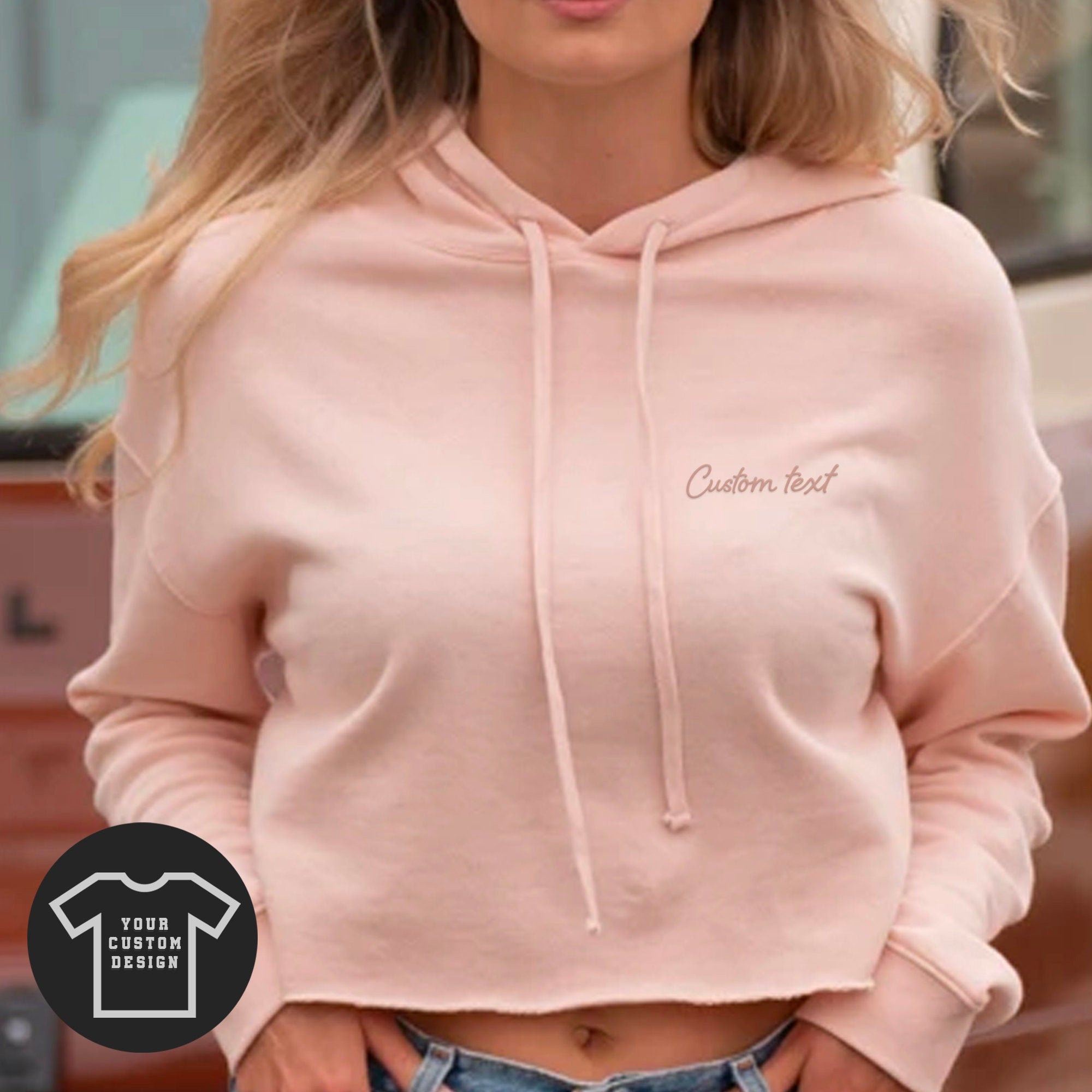CUSTOM BRIDE EMBROIDERED HOODIE