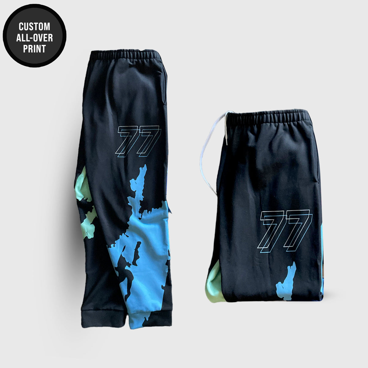 Over Print Personalized Joggers - view 3