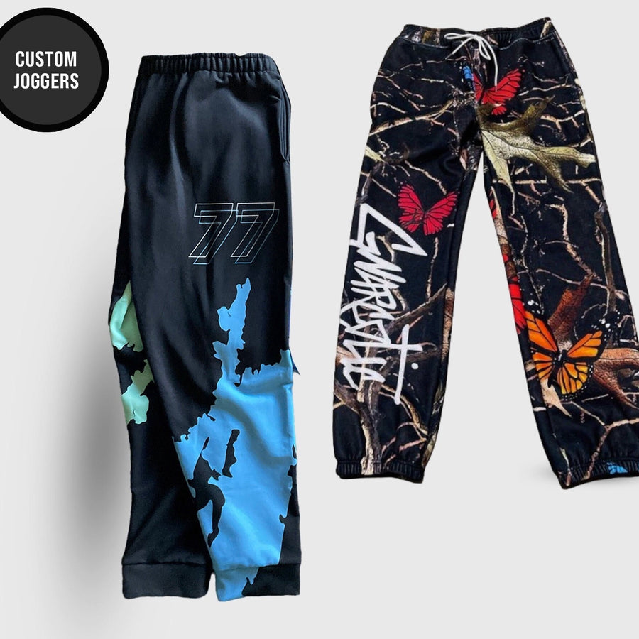 Over Print Personalized Joggers - PayRespects