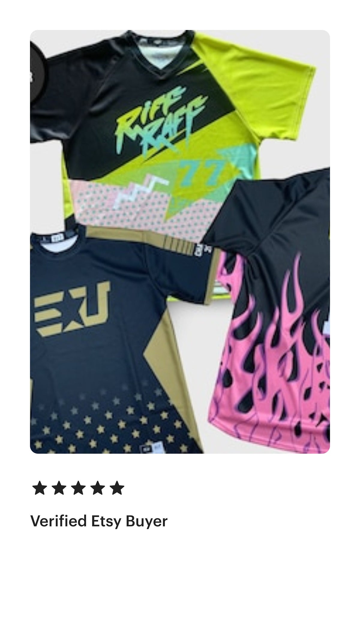 over print Esports Custom Logo Jersey - view 9