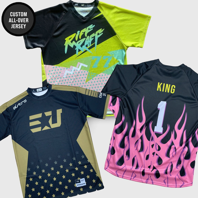 over print Esports Custom Logo Jersey