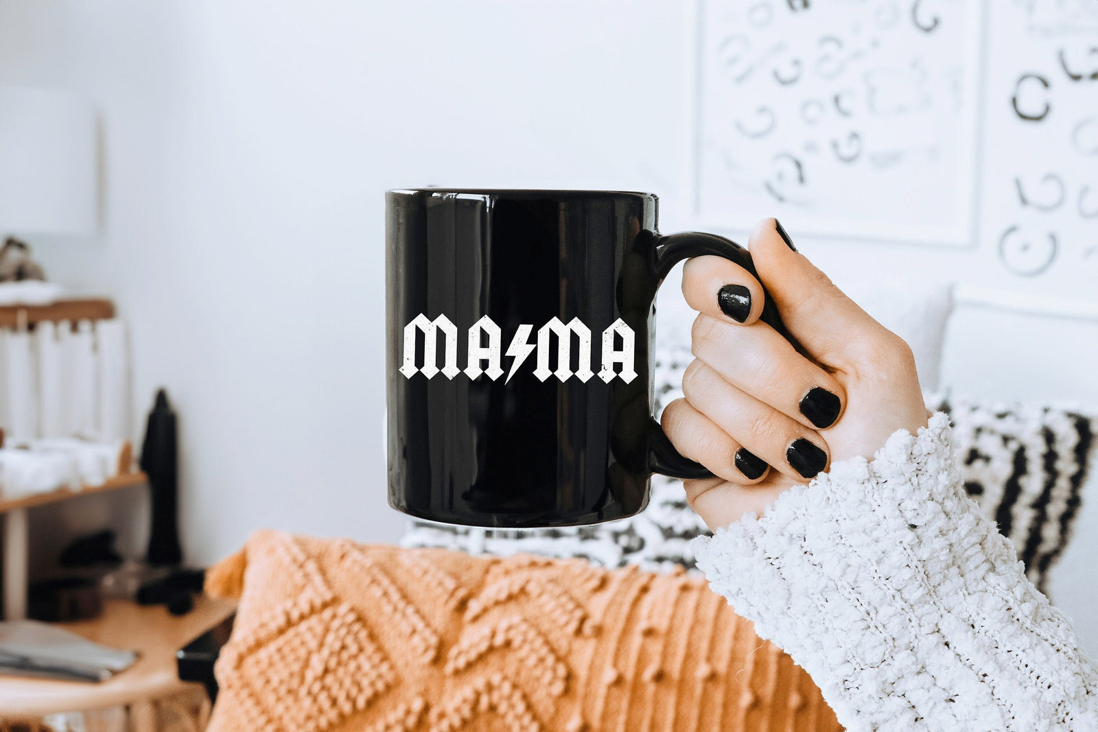 ACDC Coffee Mom Vintage Mug - PayRespects