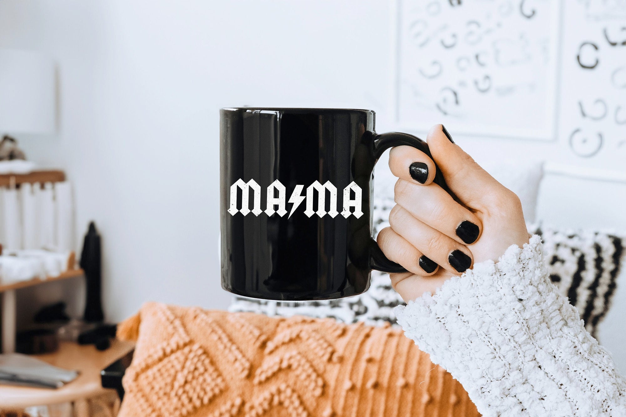 ACDC Coffee Mom Vintage Mug - PayRespects