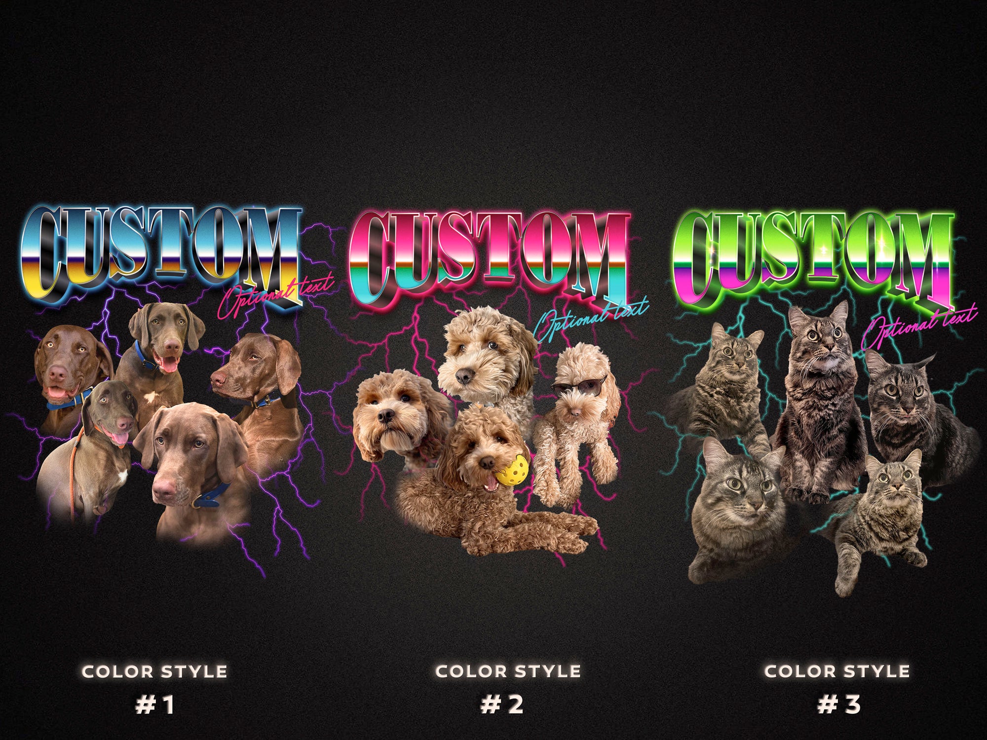 Picture Bootleg Custom Photo Crewneck Sweatshirt - view 4