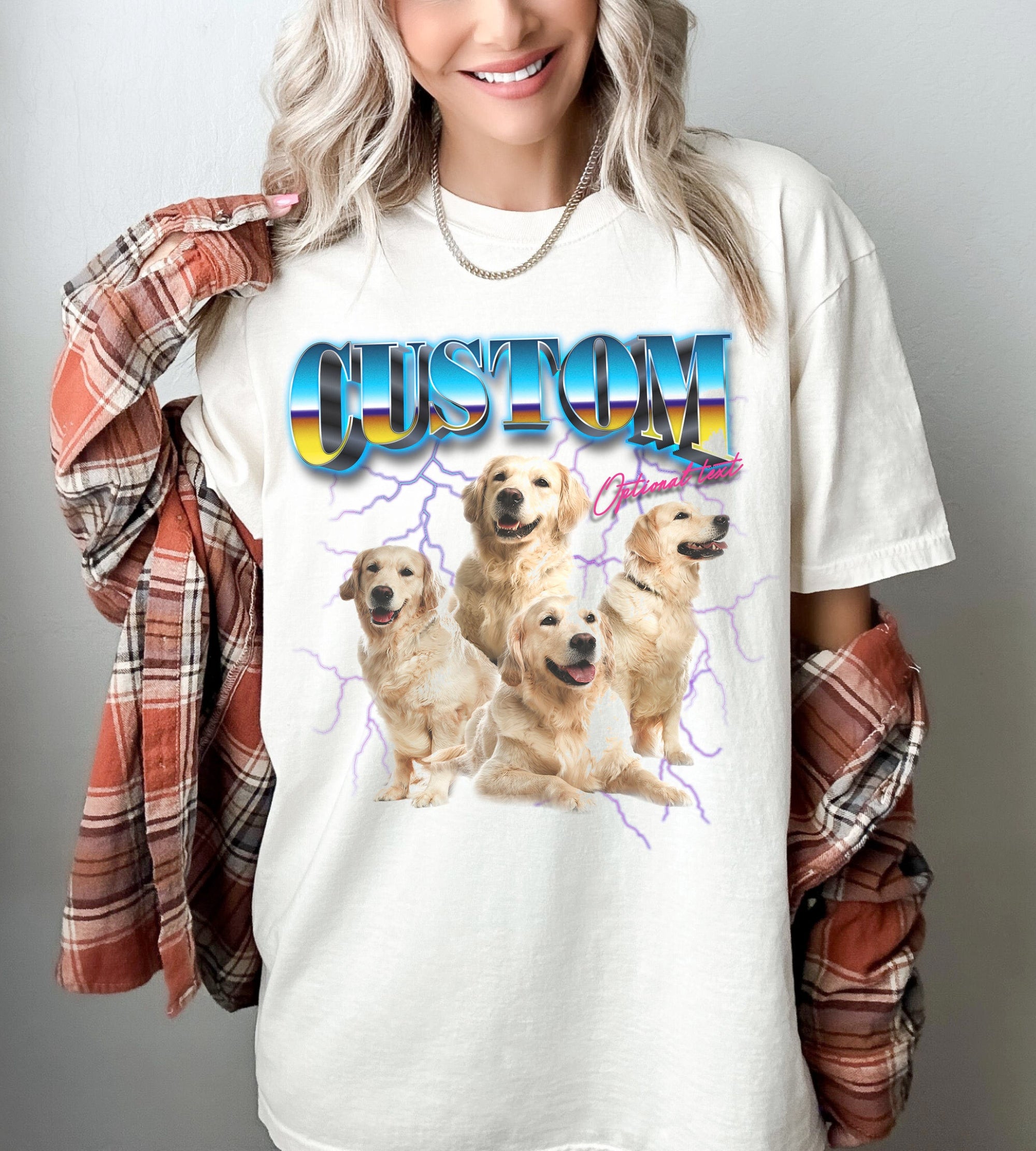 Photo Bootleg Mom Custom Photo Graphic Tee - PayRespects