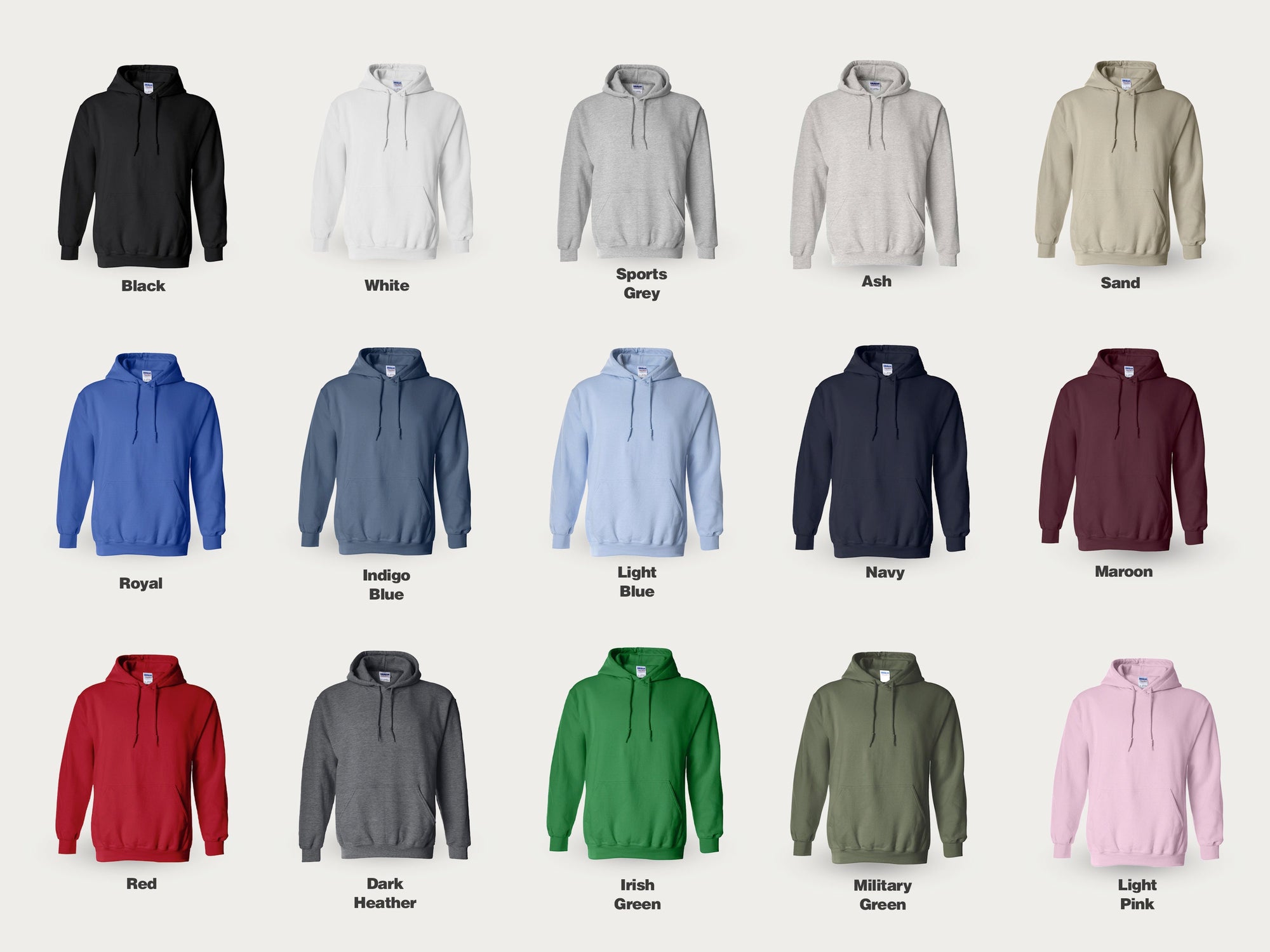 Monochrome Simple Embroidered Hoodie - view 3