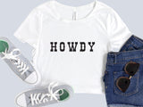 Howdy Western Vintage Crop Top - view 3