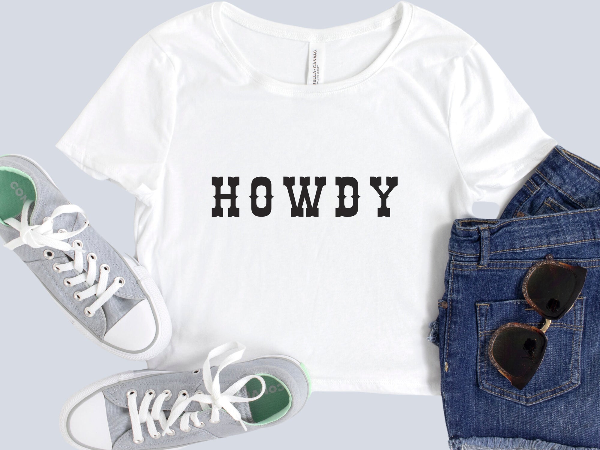 Howdy Western Vintage Crop Top - view 3