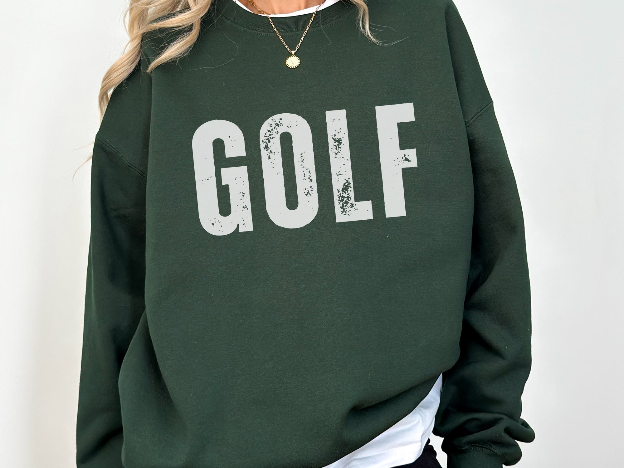 Golf Gift Vintage Crewneck Sweatshirt - view 7