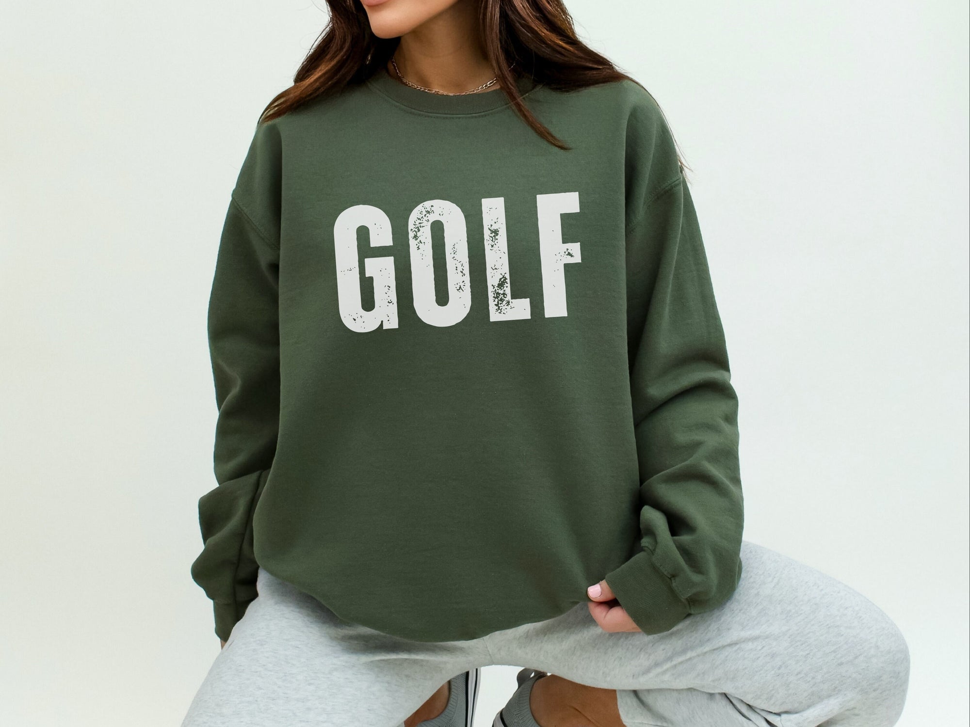 Golf Gift Vintage Crewneck Sweatshirt - view 4