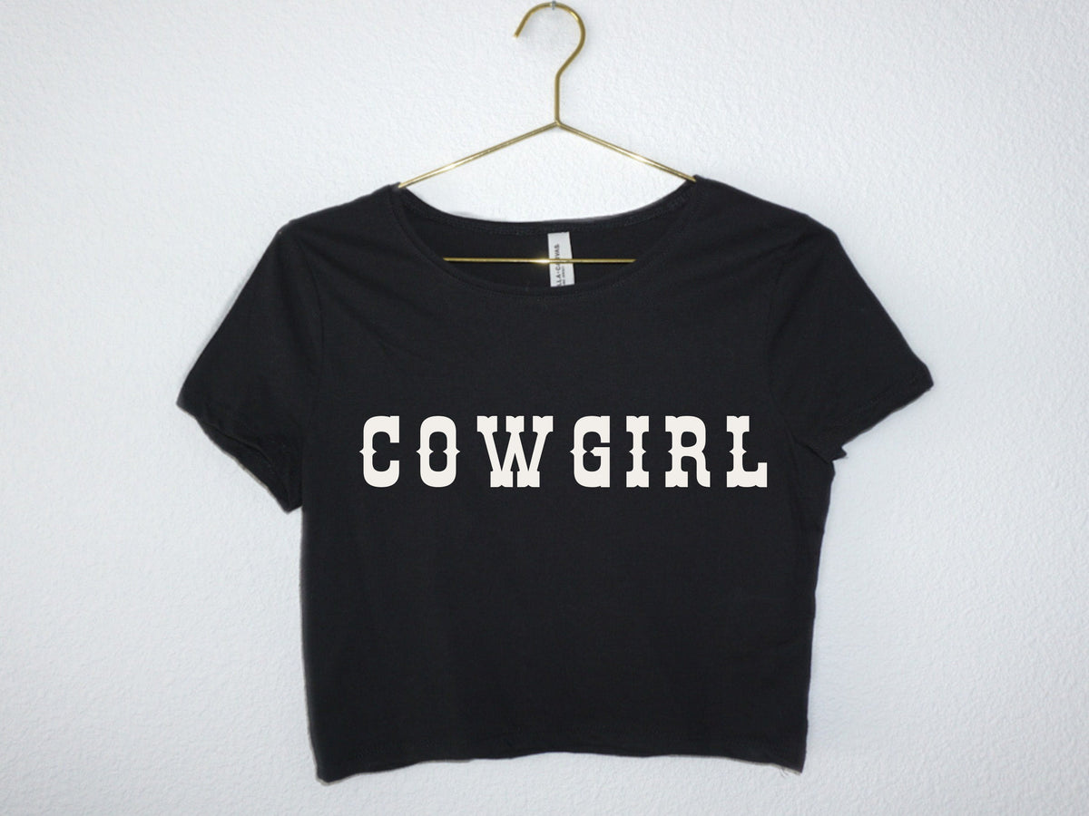 Cowgirl Western Vintage Crop Top - PayRespects
