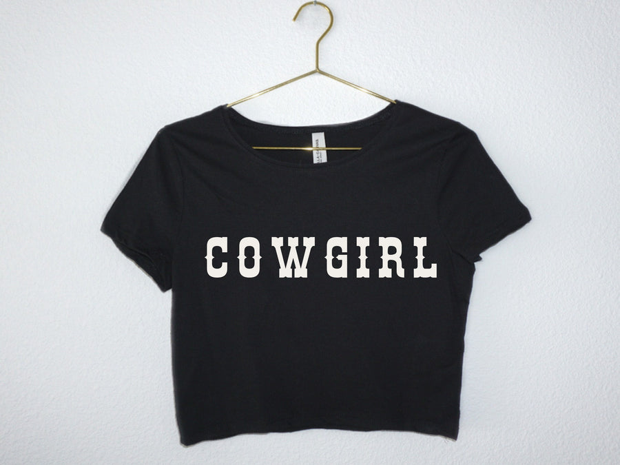 Cowgirl Western Vintage Crop Top - PayRespects