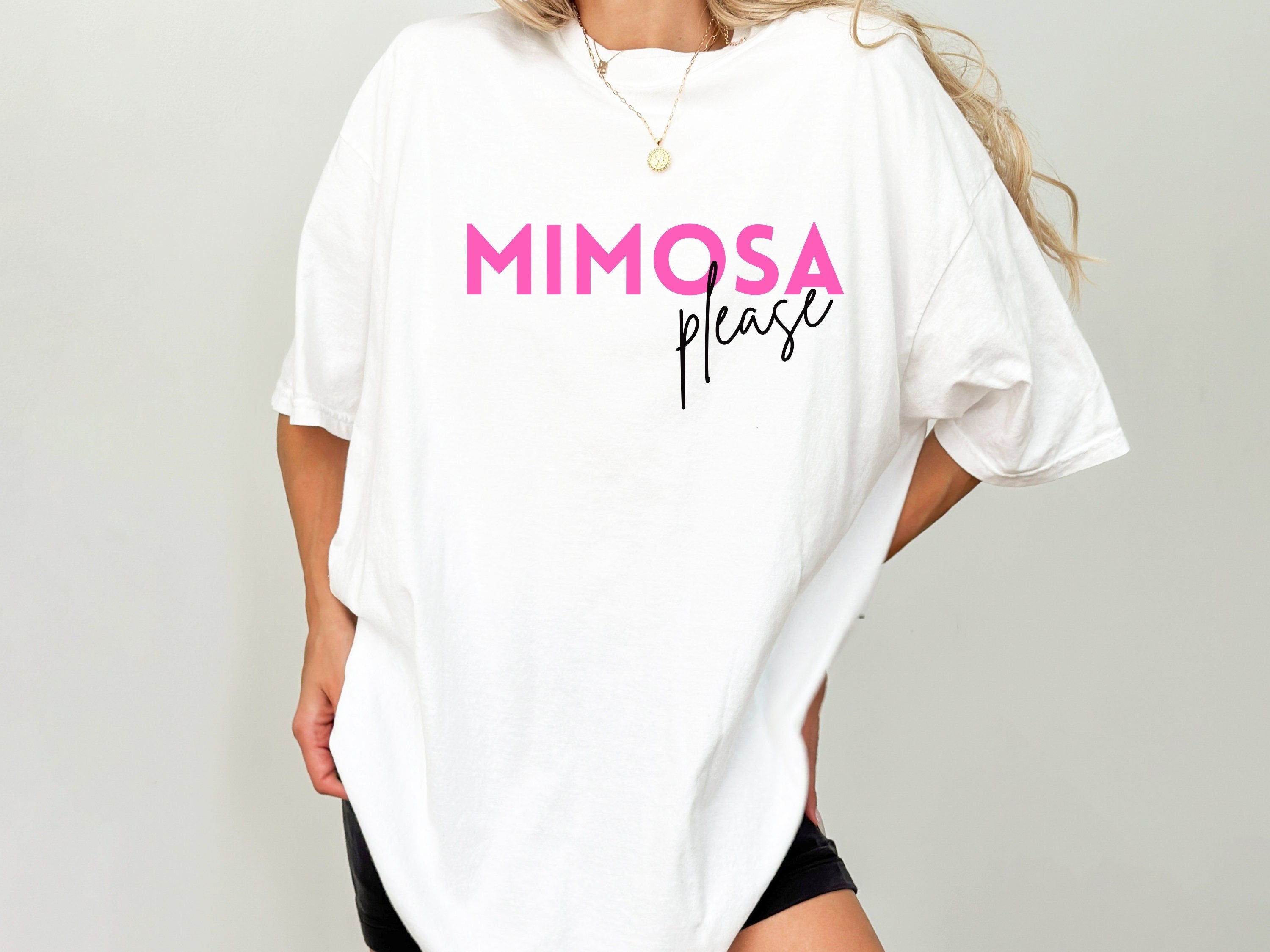 CUSTOM MIMOSA PLEASE T-SHIRT