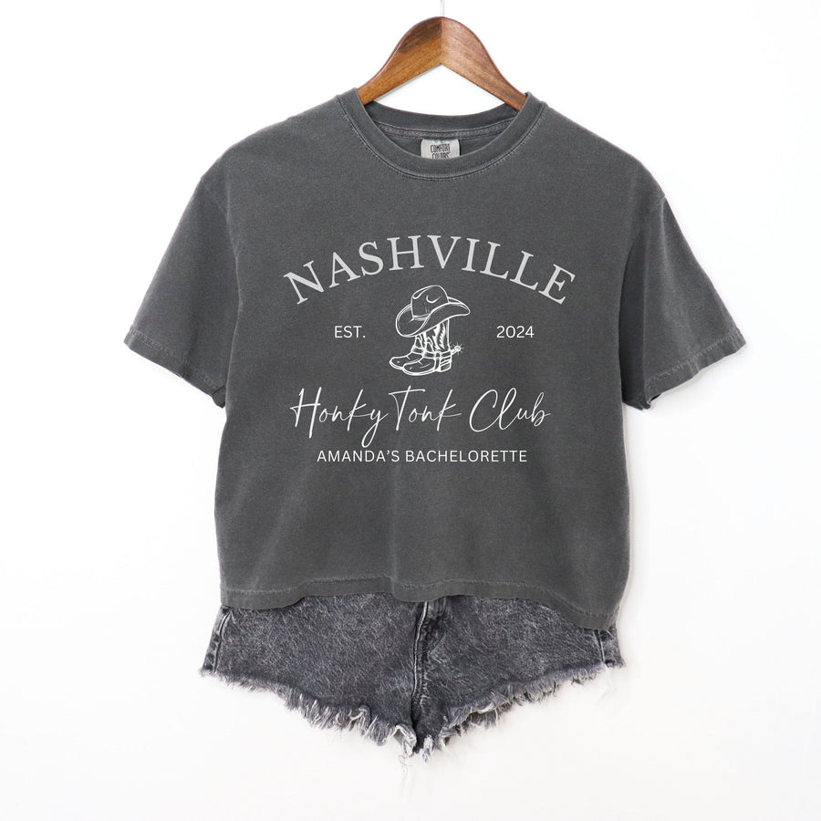 Nashville Bachelorette Custom Crop Top - PayRespects
