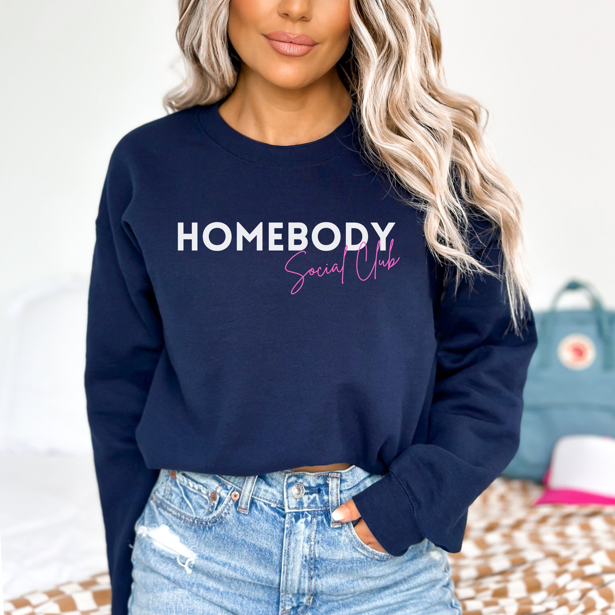 Homebody Cute Crewneck Sweatshirt - view 3