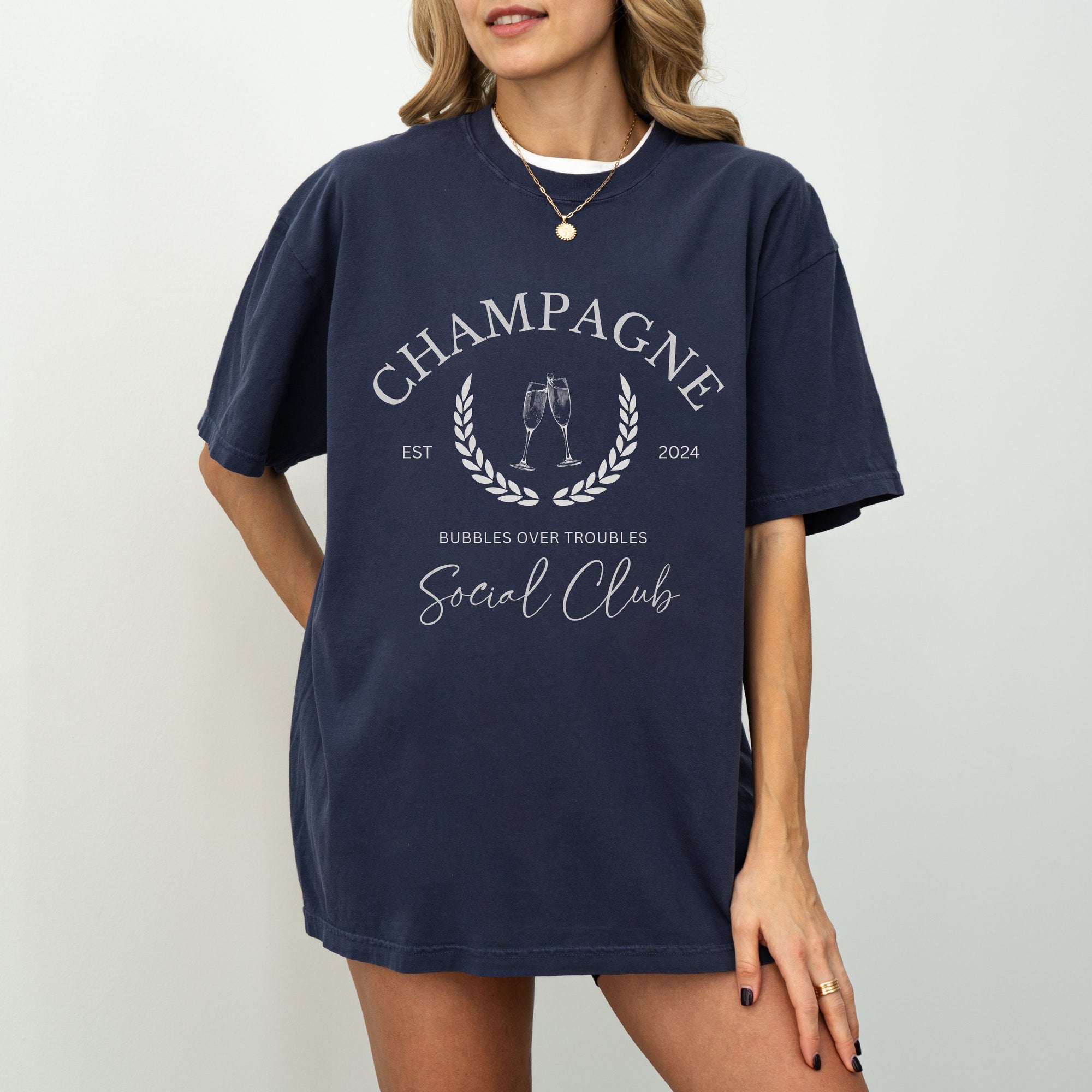 Champagne Social Mother's Day T-Shirt - view 7