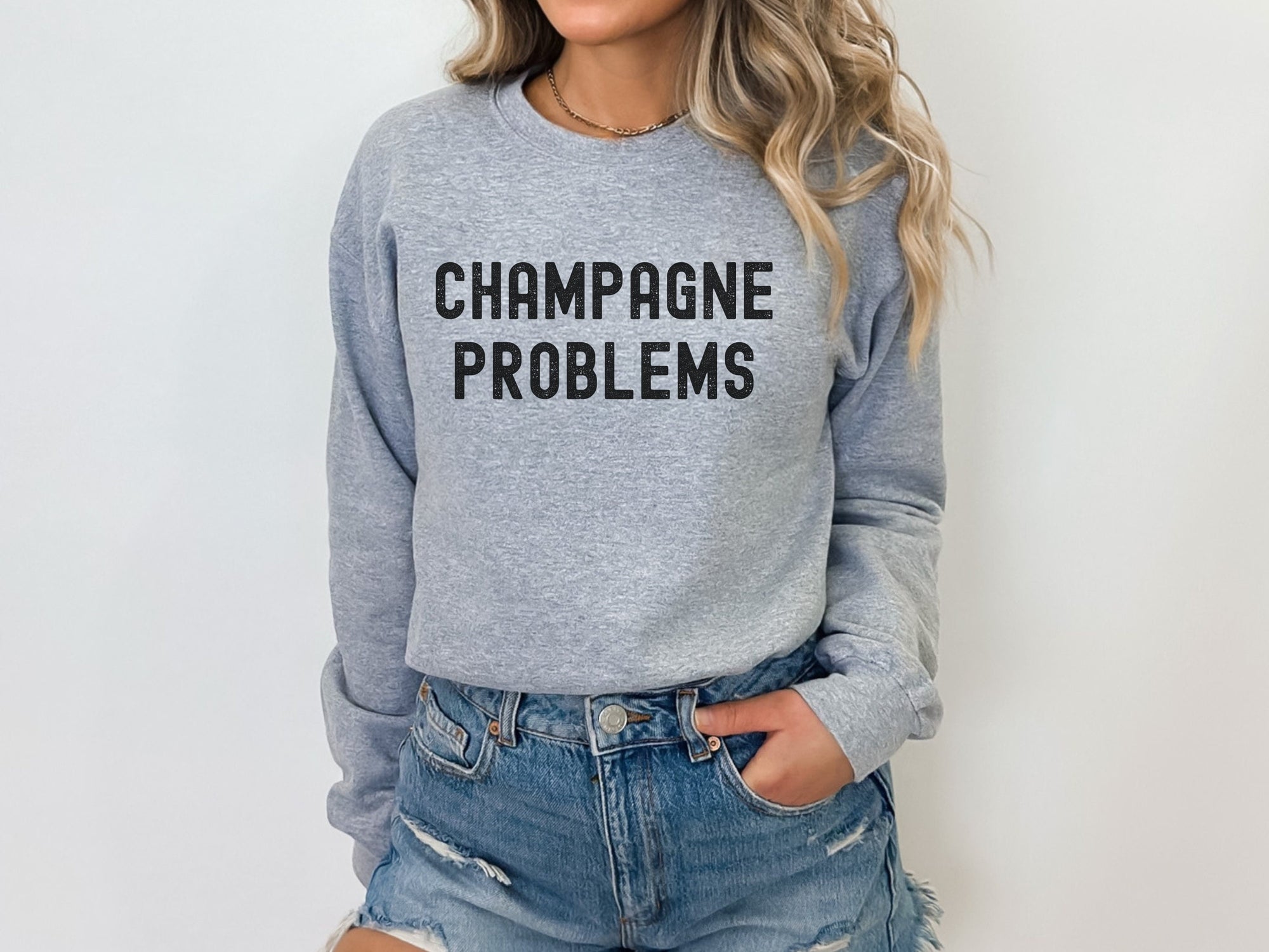 Champagne Problems Sweatshirt - view 3