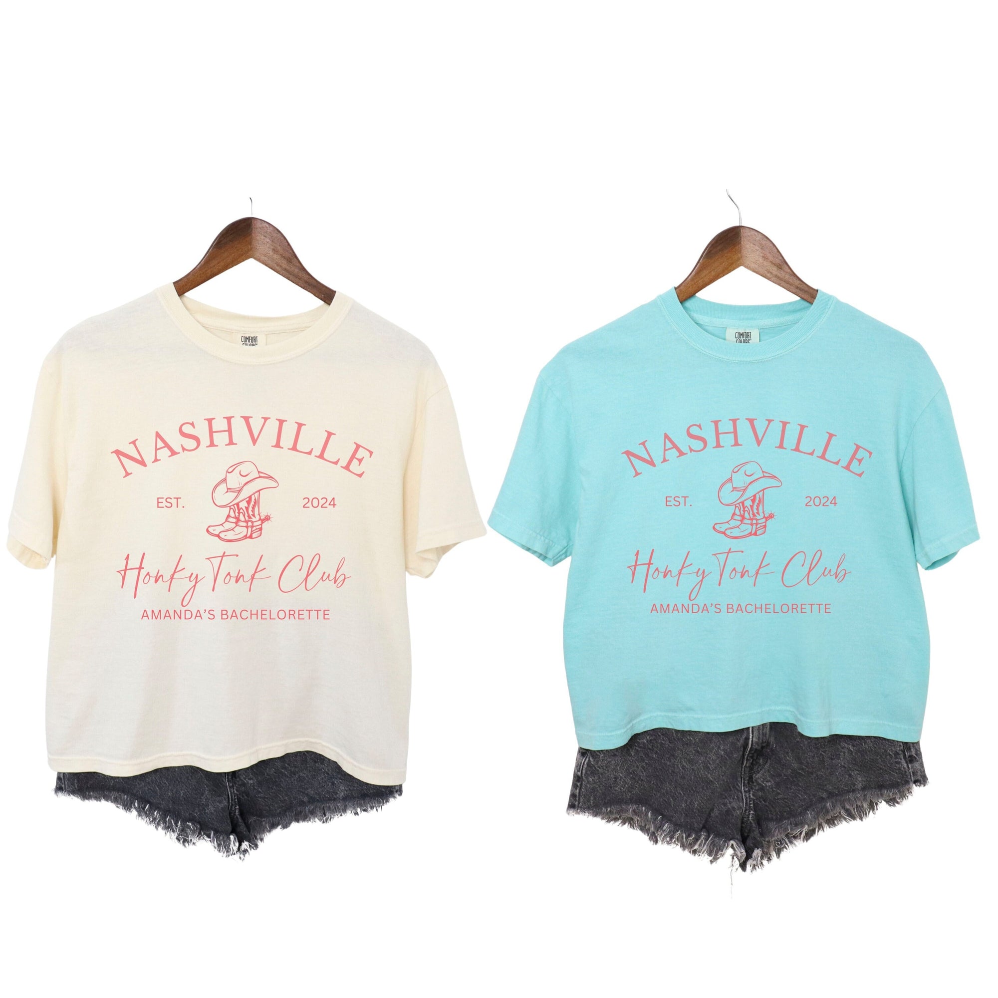 Nashville Bachelorette Custom Crop Top - view 2