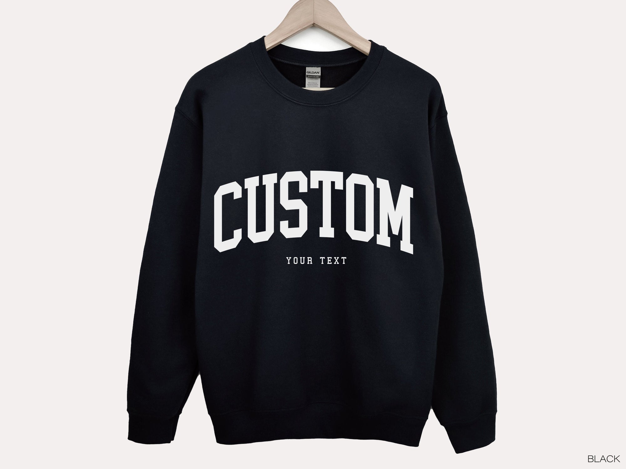 Font Text Sports Team Oversized Crewneck Sweatshirt - view 4