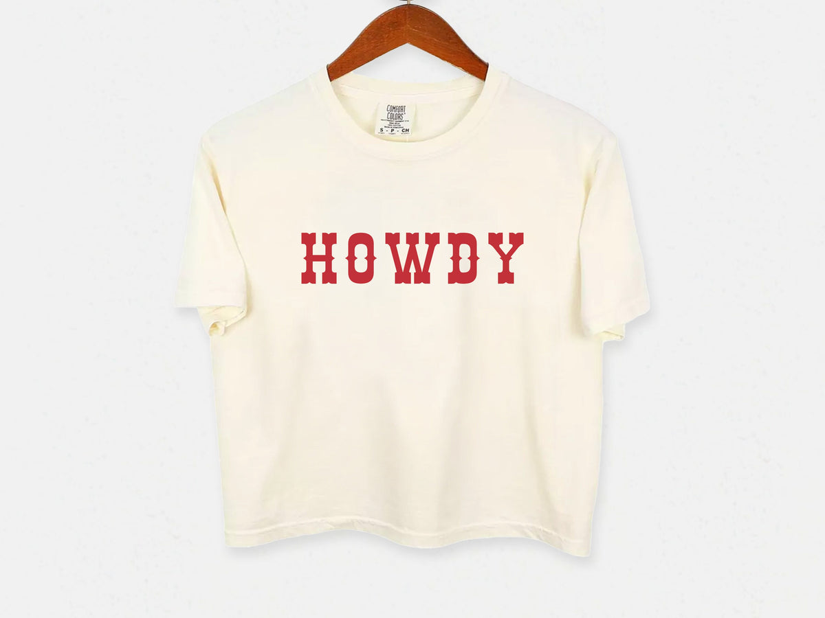 Country Howdy Western Vintage Crop Top - view 5