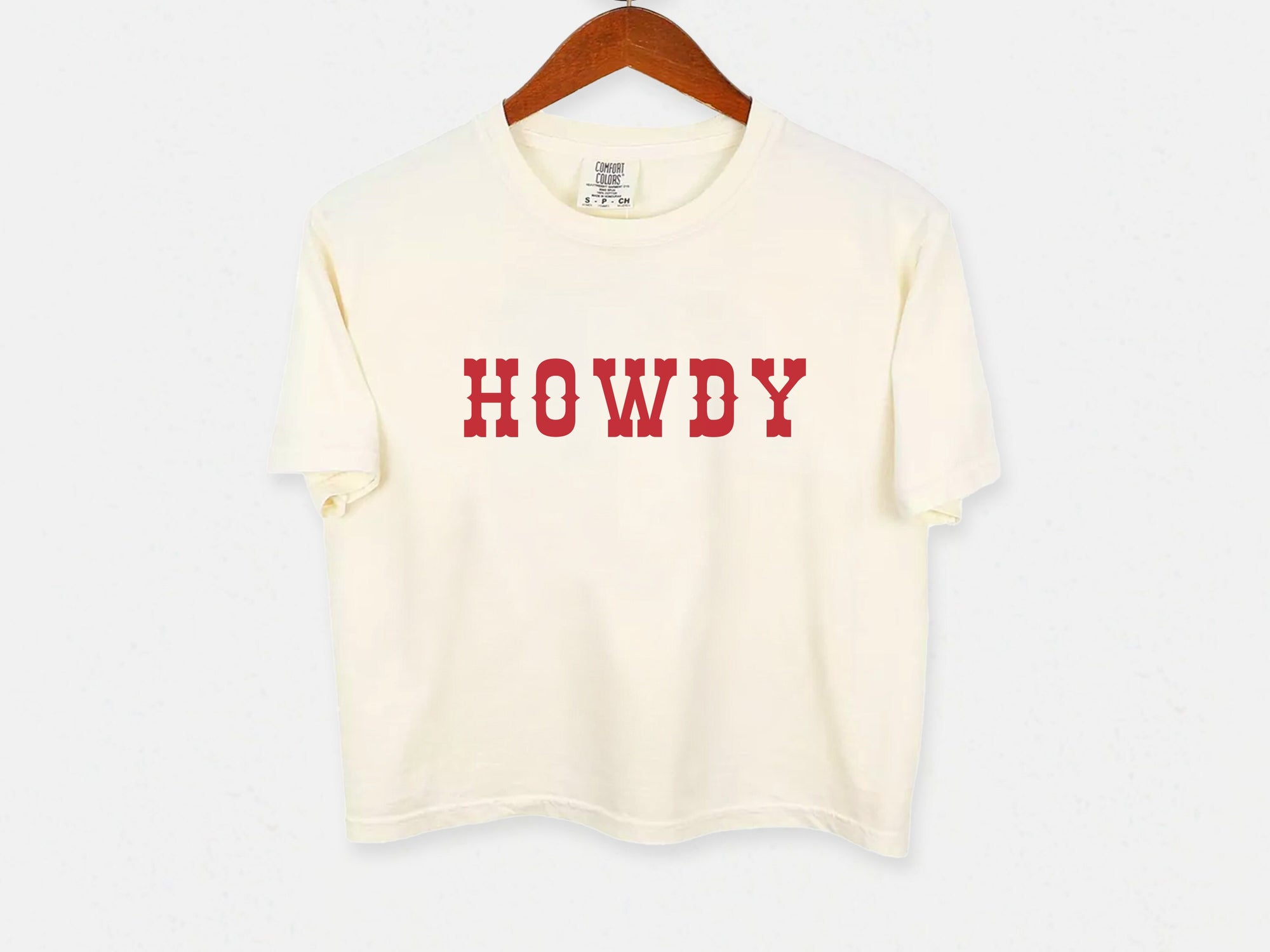 Country Howdy Western Vintage Crop Top - view 5