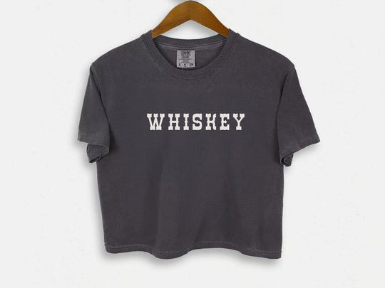 Whiskey Crop Top - PayRespects
